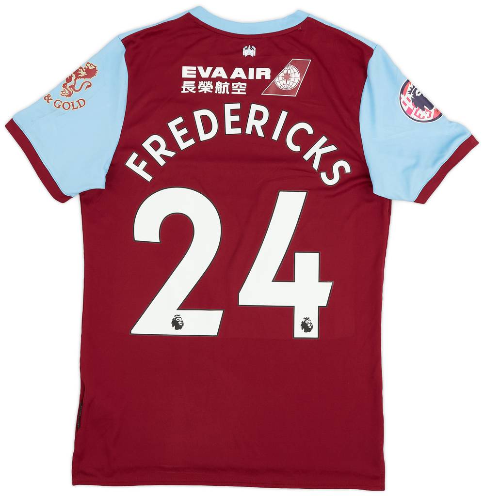 2019-20 West Ham Match Issue Home Shirt Fredericks #24