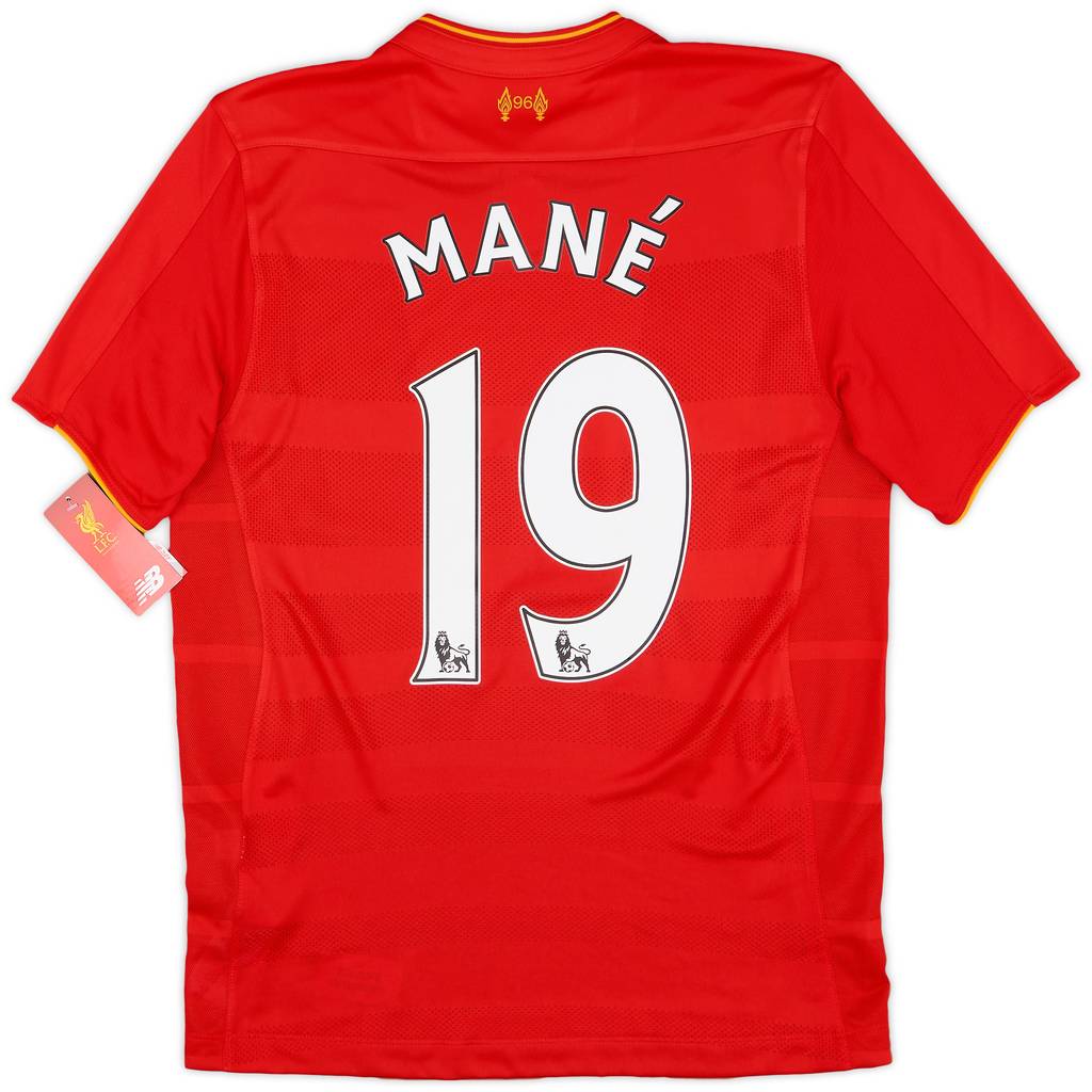 2016-17 Liverpool Home Shirt Mane #19 (S)