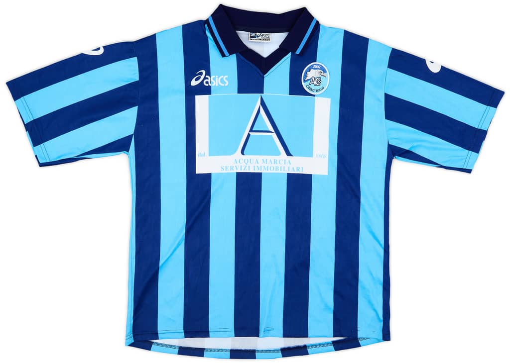 2002-03 Lecco Match Issue Home Shirt #16