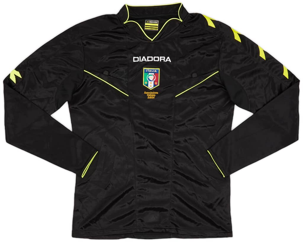 2000s Italy Diadora Referee L/S Shirt - 9/10 - (S)