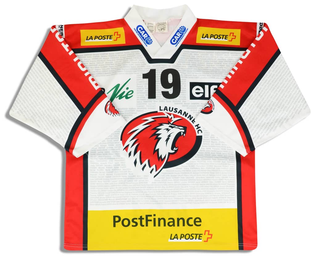 2003-04 Lausanne HC Landry #19 Ochsner Jersey (Away) L