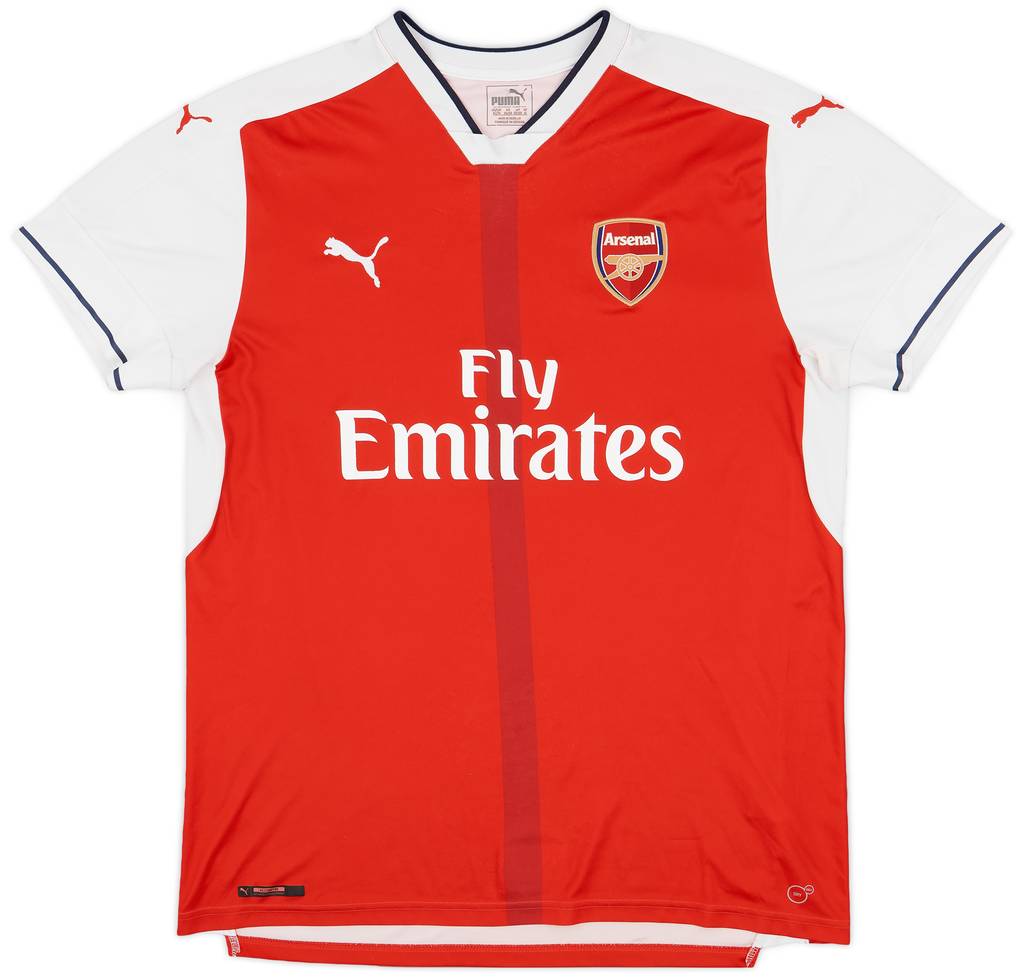 2016-17 Arsenal Home Shirt Ramsey #8 - 6/10 - (XL)