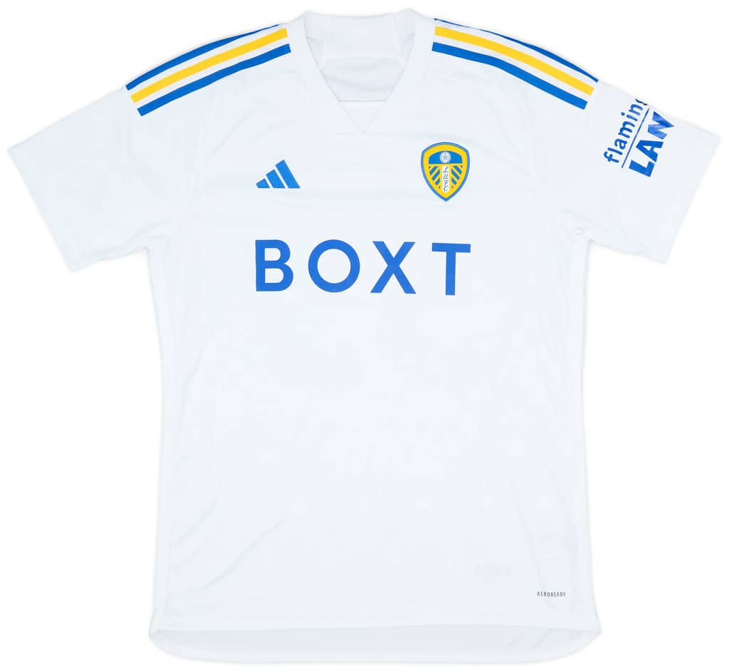 2023-24 Leeds Match Issue Home Shirt Cresswell #35