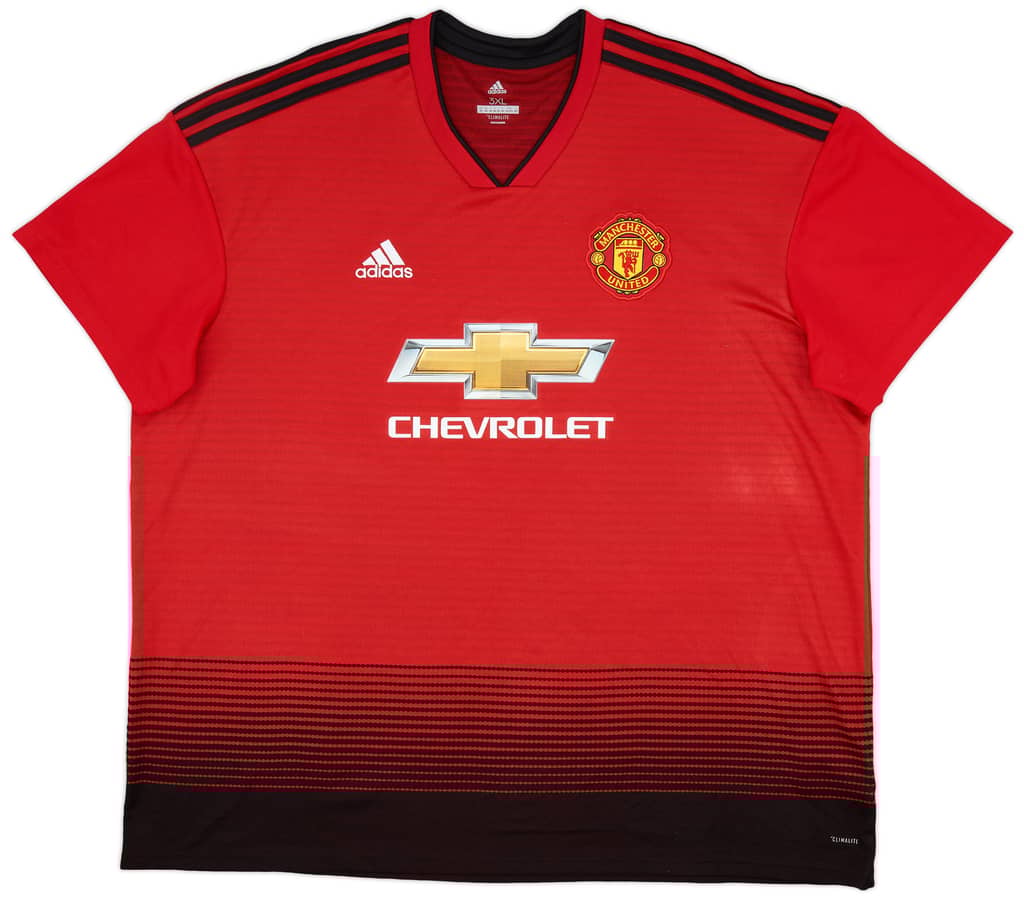 2018-19 Manchester United Home Shirt - 9/10 - (3XL)