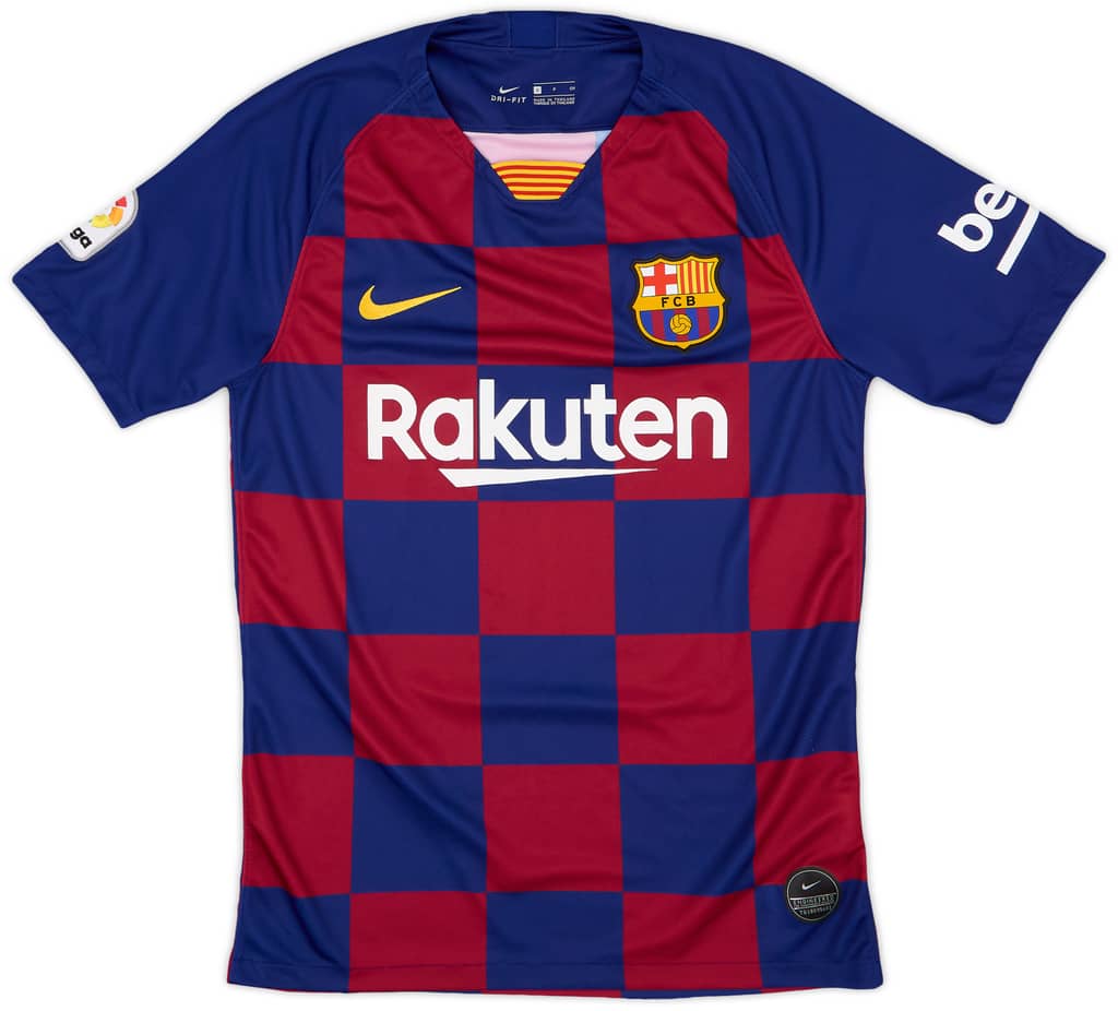 2019-20 Barcelona Home Shirt Messi #10 - 8/10 - (S)