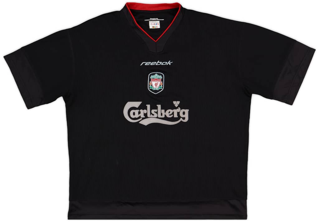 2002-03 Liverpool Reebok Training Shirt - 8/10 - (XL)