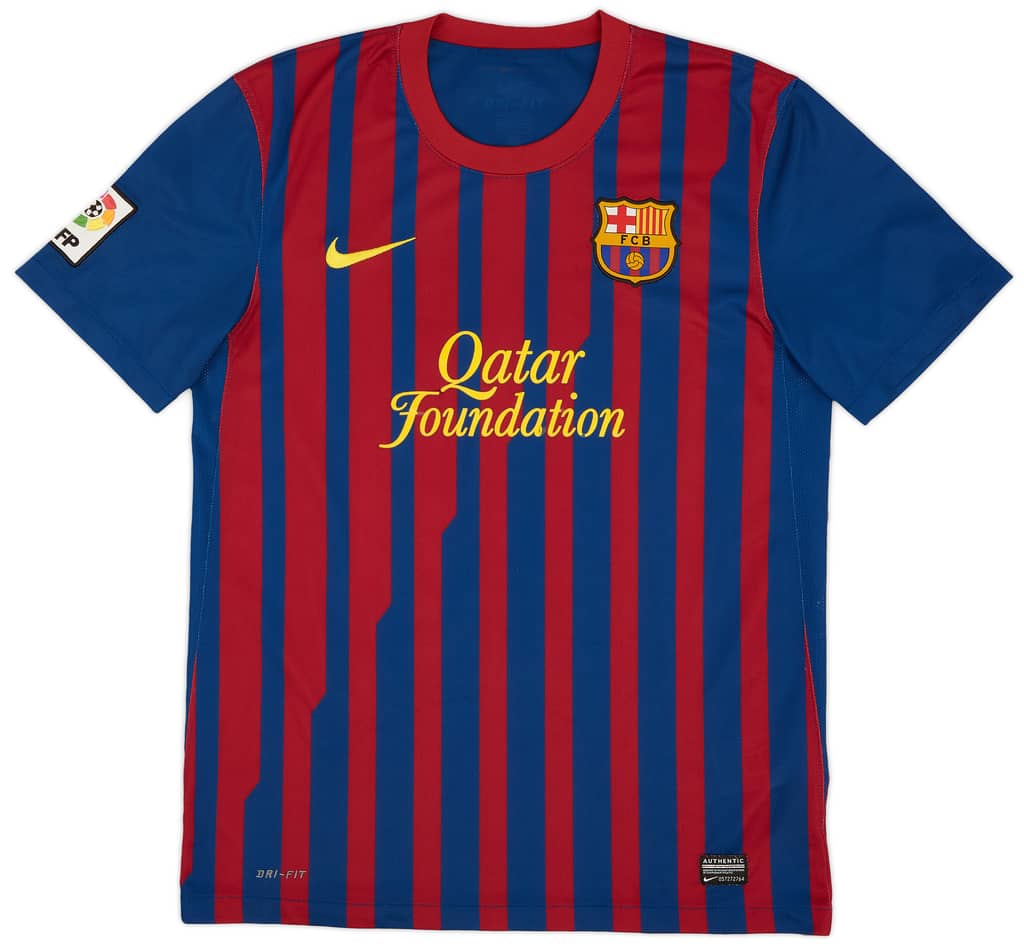 2011-12 Barcelona Home Shirt Messi #10 - 5/10 - (M)