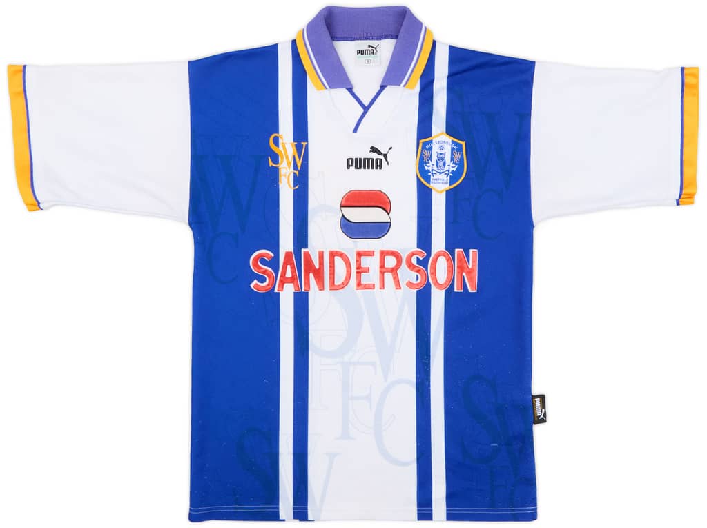 1995-97 Sheffield Wednesday Home Shirt - 7/10 - (S)