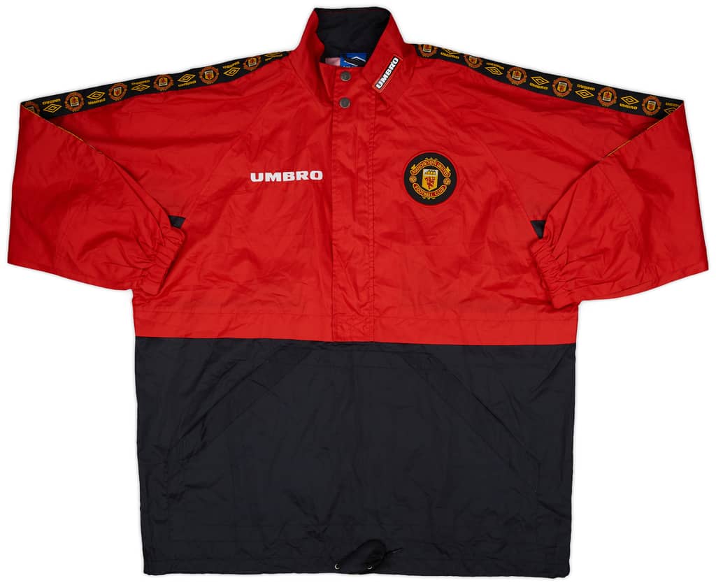 1996-97 Manchester United Umbro Rain Jacket - 9/10 - (XL)