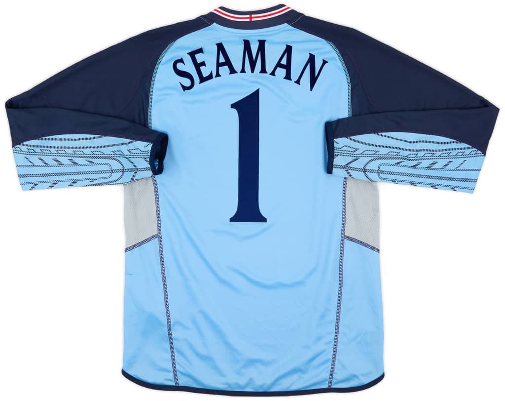 2002-03 England GK Shirt Seaman #1 - 8/10 - (S)