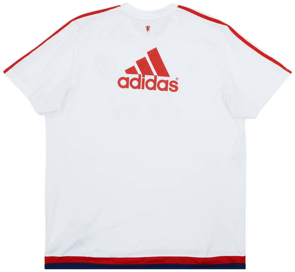 2015-16 Manchester United adidas Training Shirt - 7/10 - (XXL)