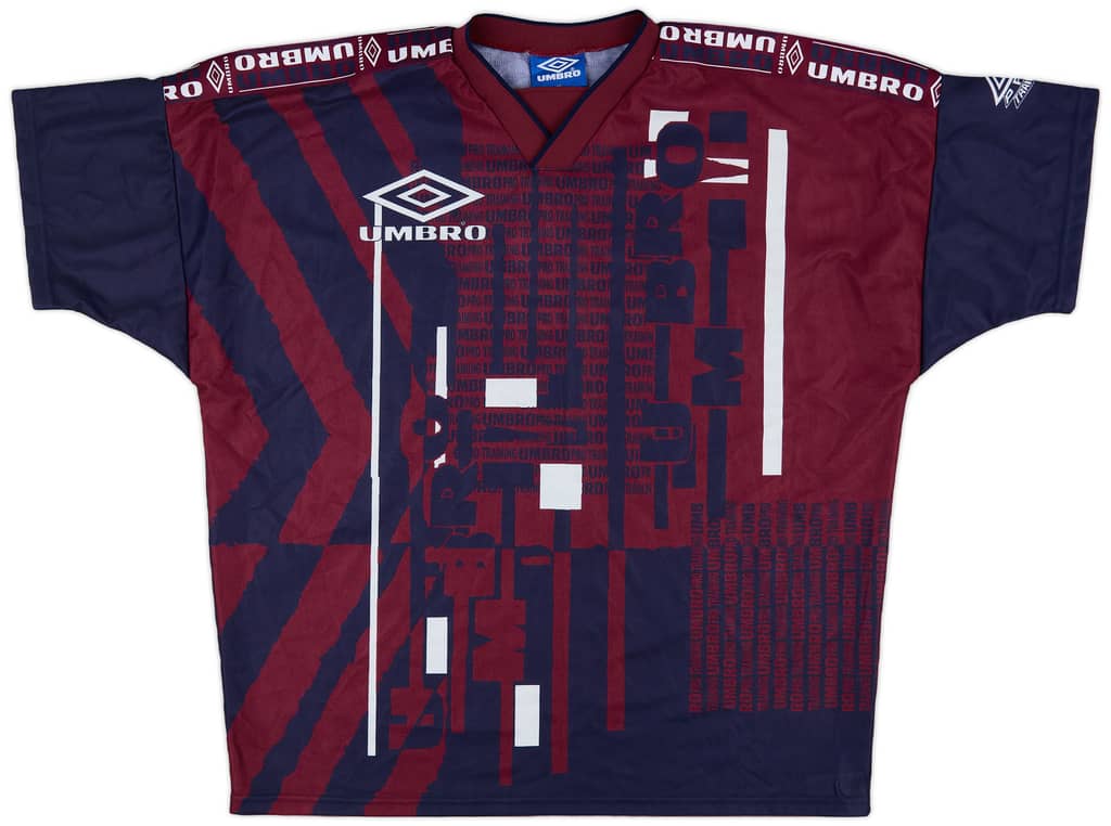1990s Umbro Training Shirt - 8/10 - (XL)