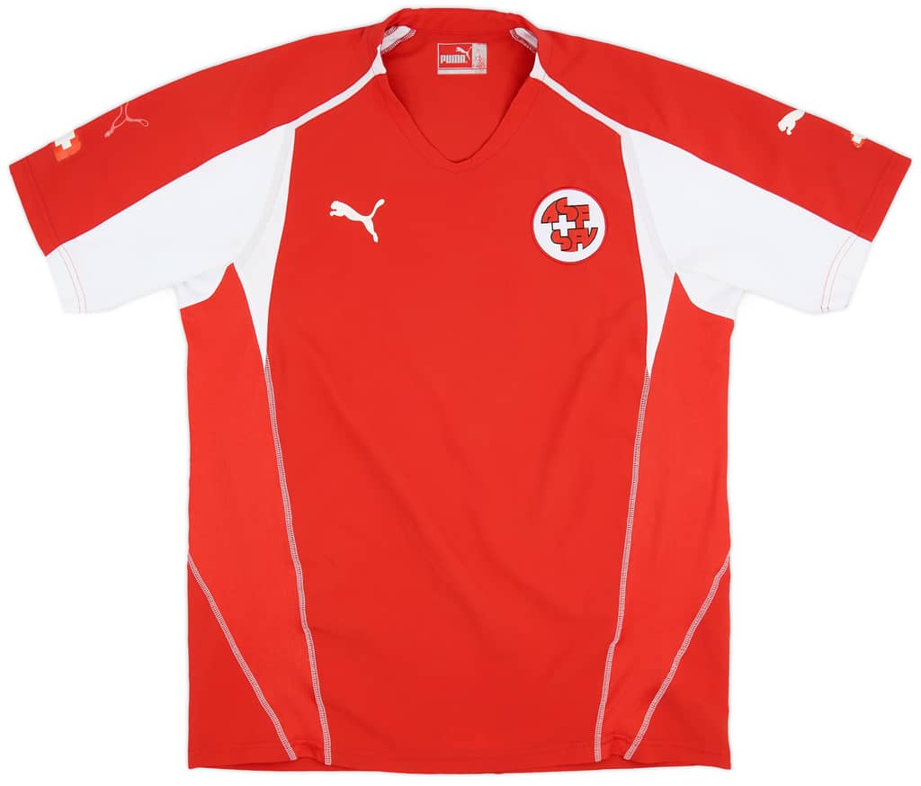 2004-06 Switzerland Home Shirt - 6/10 - (XL)