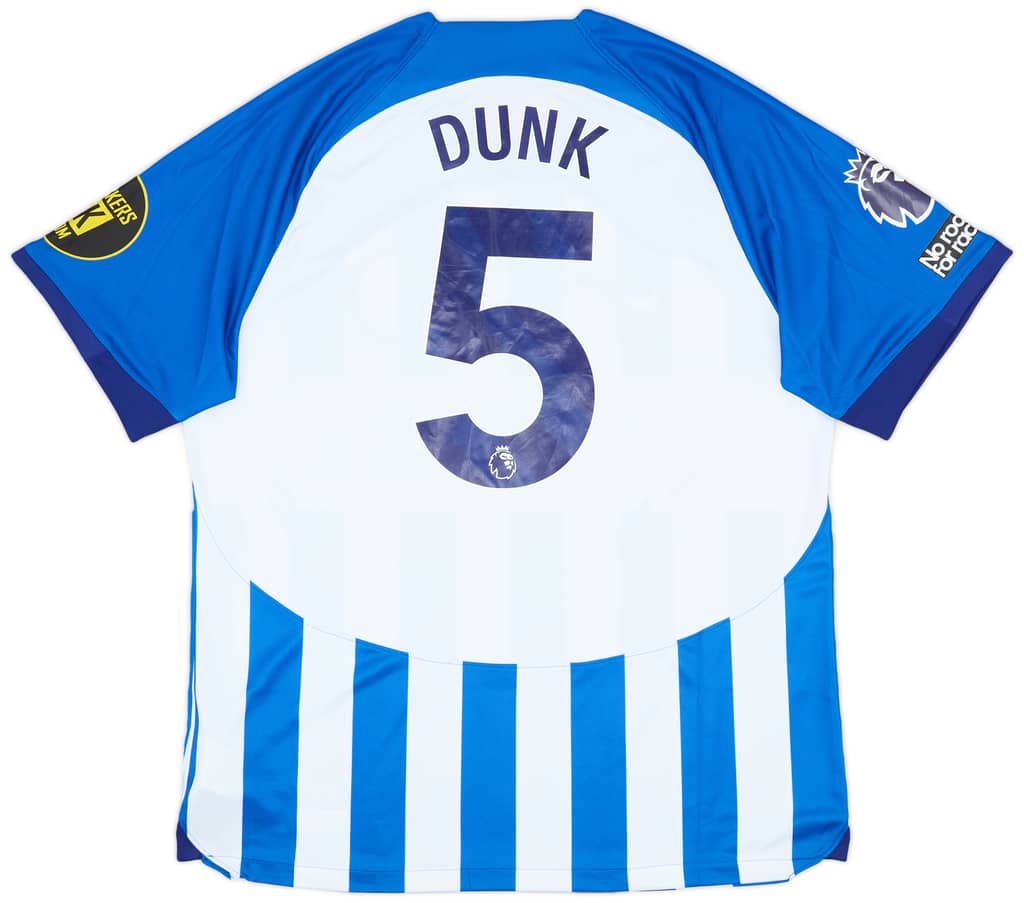 2023-24 Brighton Match Issue Home Shirt Dunk #5