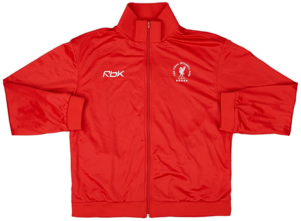 2005 Liverpool Reebok 'The Final Istanbul' Hooded Top - 8/10 - (XL)
