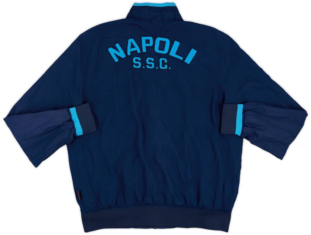 2015-16 Napoli Kappa Track Jacket - 8/10 - (L)