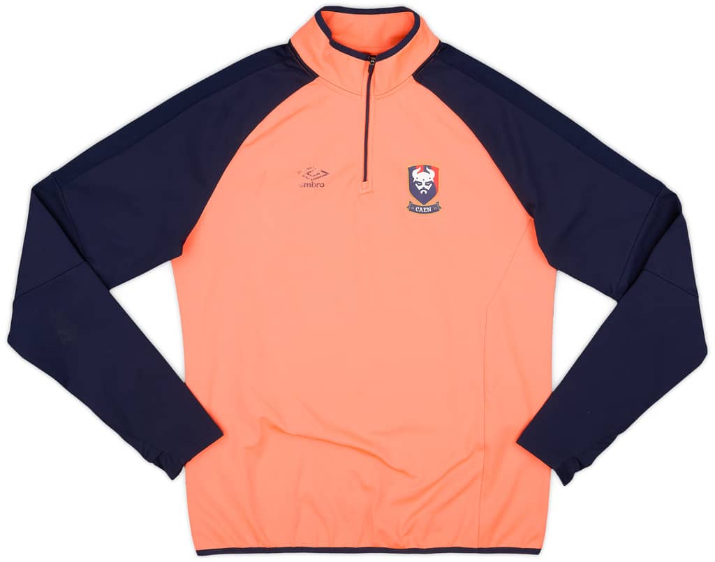 2017-18 Caen Umbro 1/4 Zip Drill Top - 5/10 - (L)