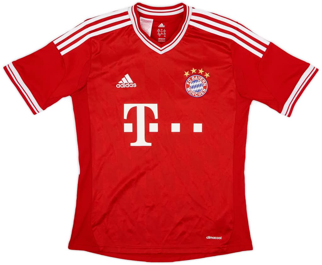2013-14 Bayern Munich Home Shirt - 8/10 - (L.Boys)