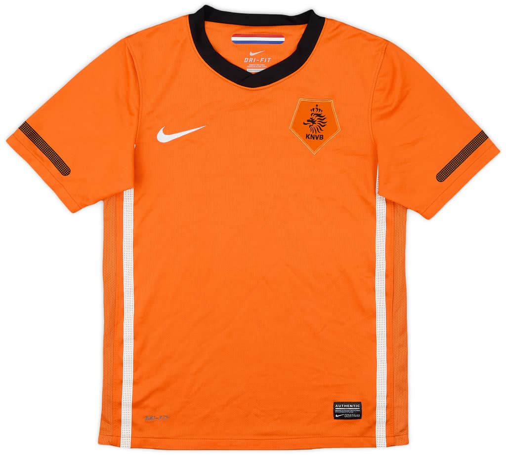 2010-11 Netherlands Home Shirt - 9/10 - (M.Boys)