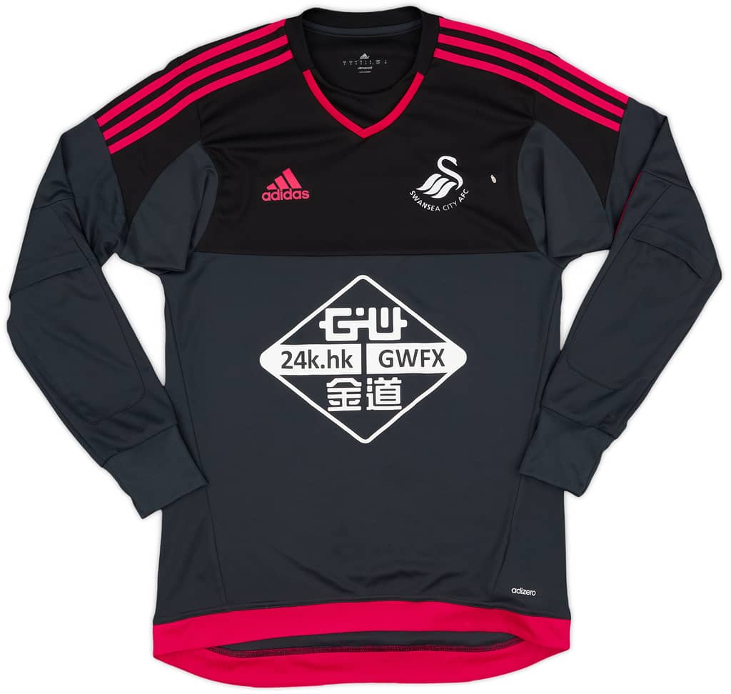 2015-16 Swansea GK Shirt - 9/10 - (S)