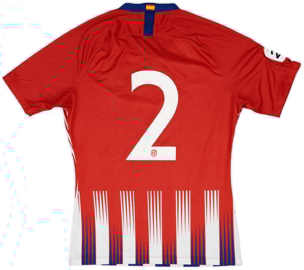 2018-19 Atletico Madrid B Match Issue Home Shirt #2