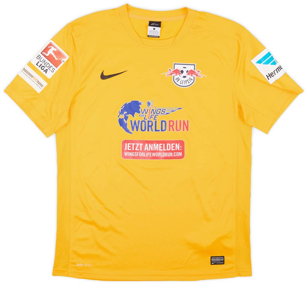 2014-15 RB Leipzig Match Issue GK Shirt Bellot #22