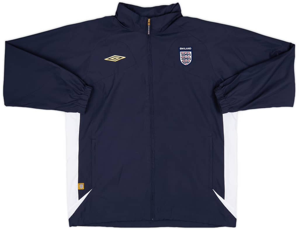 2004-06 England Umbro Hooded Rain Jacket - 6/10 - (L)