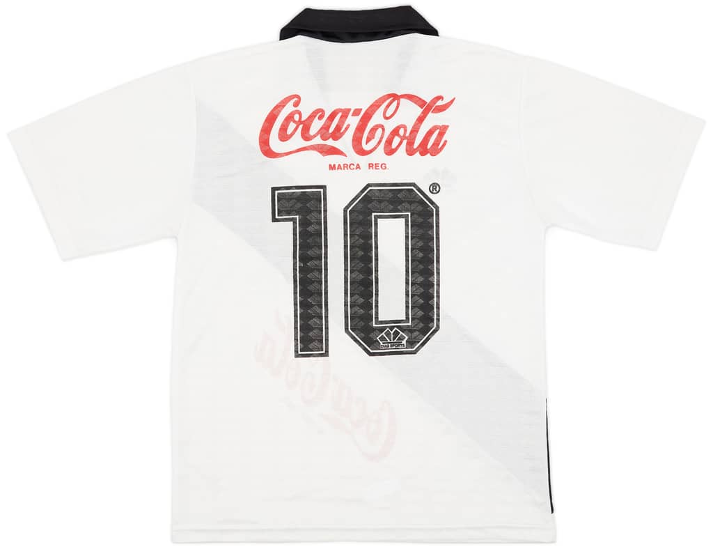1993 Vasco da Gama Away Shirt #10 - 6/10 - (L)