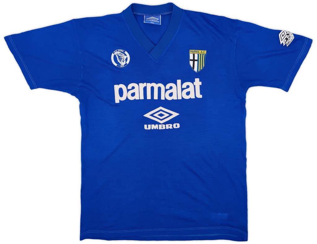 1993-95 Parma Umbro Training Shirt - 6/10 - (XXL)