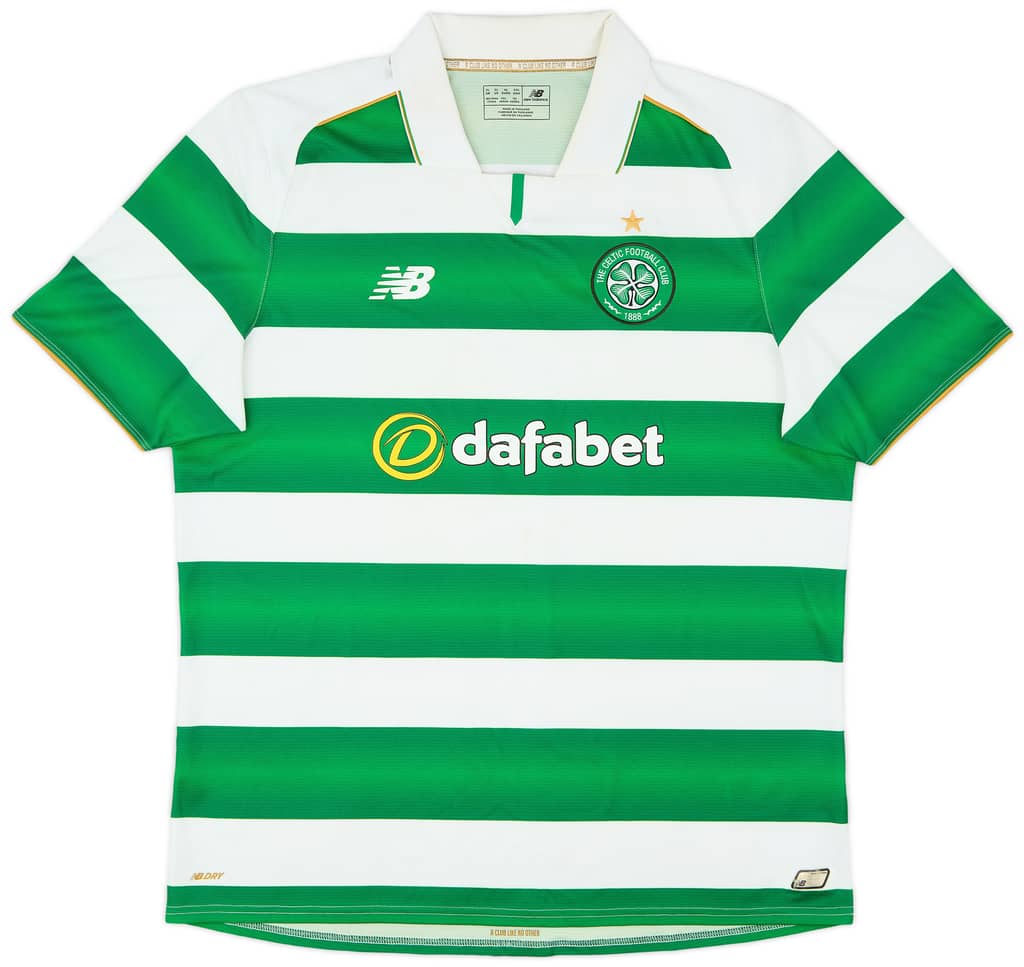 2016-17 Celtic Home Shirt - 6/10 - (XL)