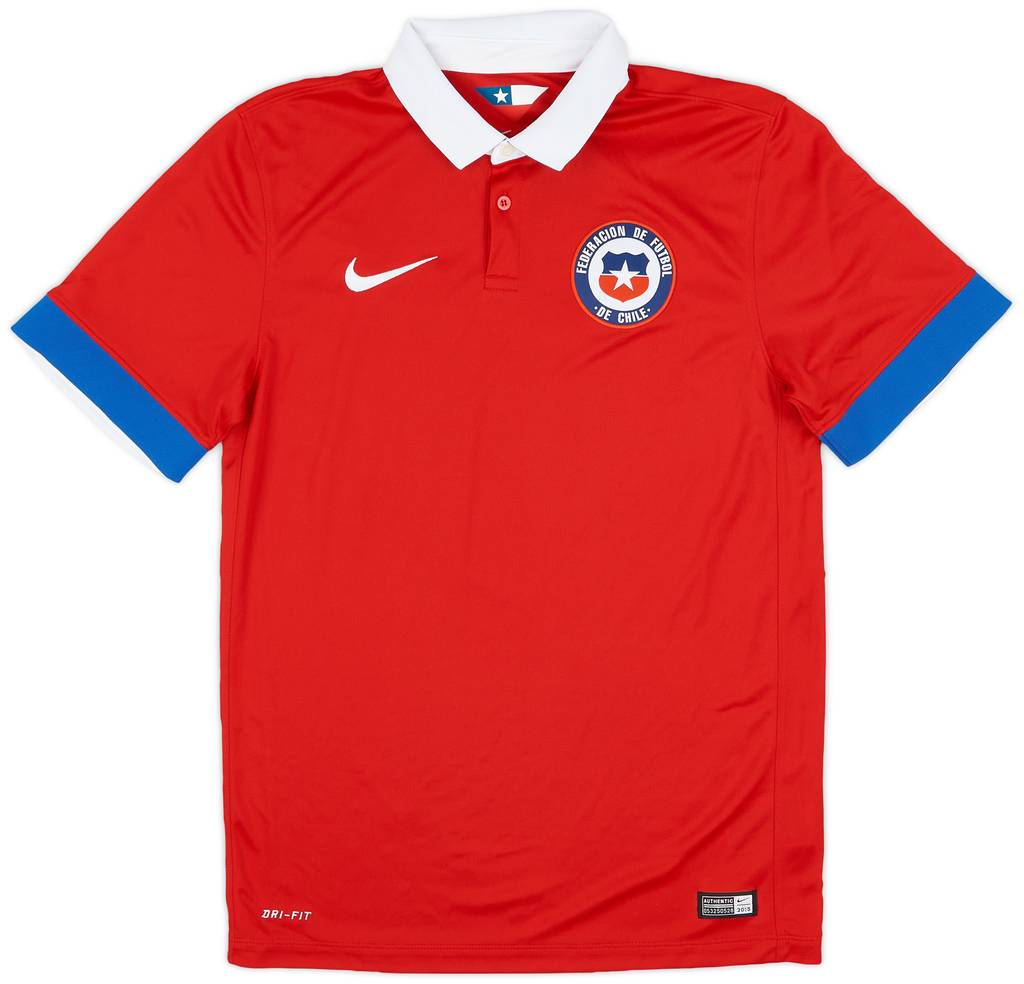 2015-16 Chile Home Shirt - 9/10 - (S)