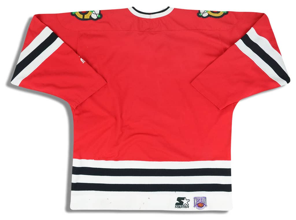 1999-00 Chicago Blackhawks Starter Jersey (Away) S