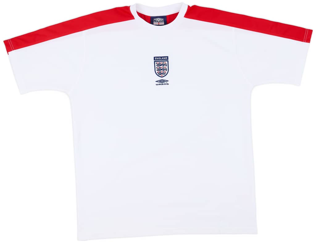 2002-03 England Umbro Training Shirt - 8/10 - (XL)