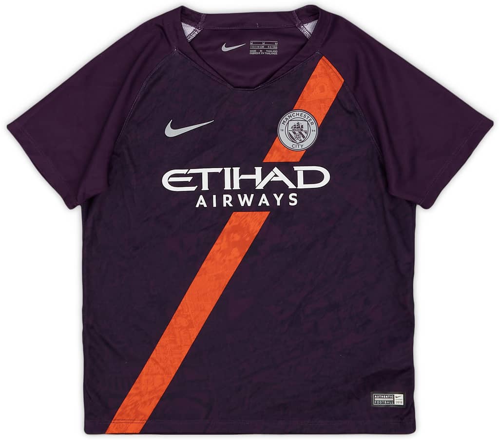 2018-19 Manchester City Third Shirt - 9/10 - (5-6 Years)