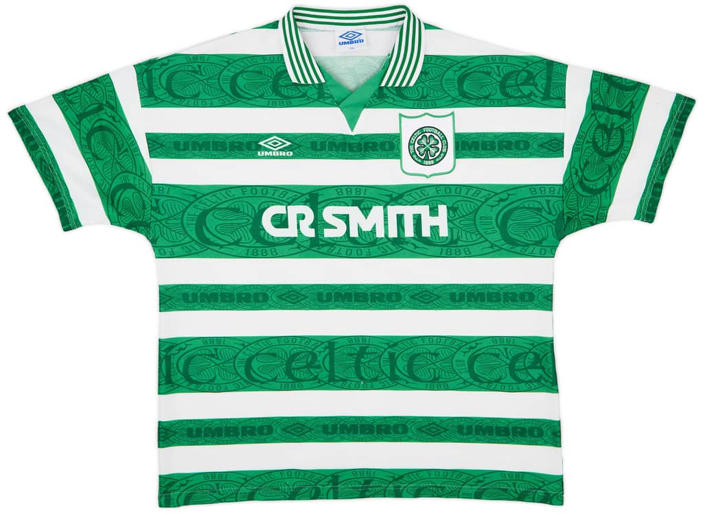 1995-97 Celtic Home Shirt - 6/10 - (XXL)