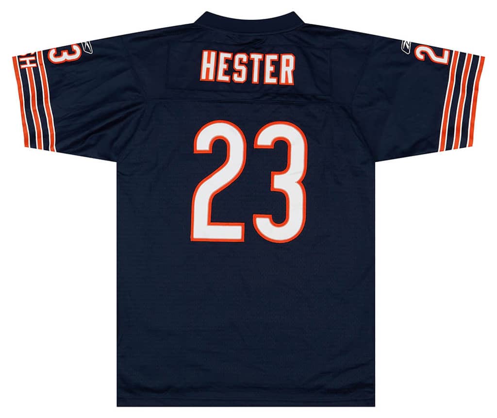 2008-11 Chicago Bears Hester #23 Reebok Premier Jersey (Home) Y