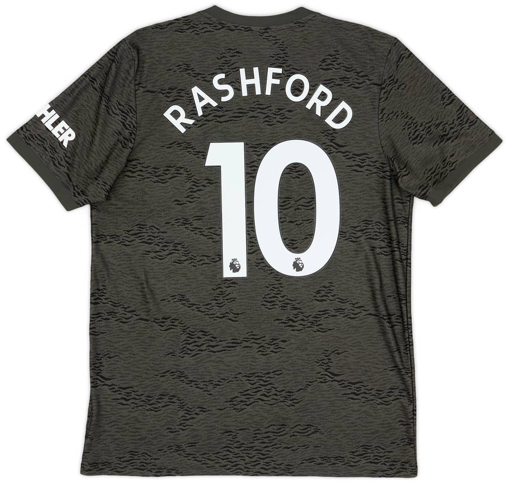 2020-21 Manchester United Away Shirt Rashford #10 - 9/10 - (L)