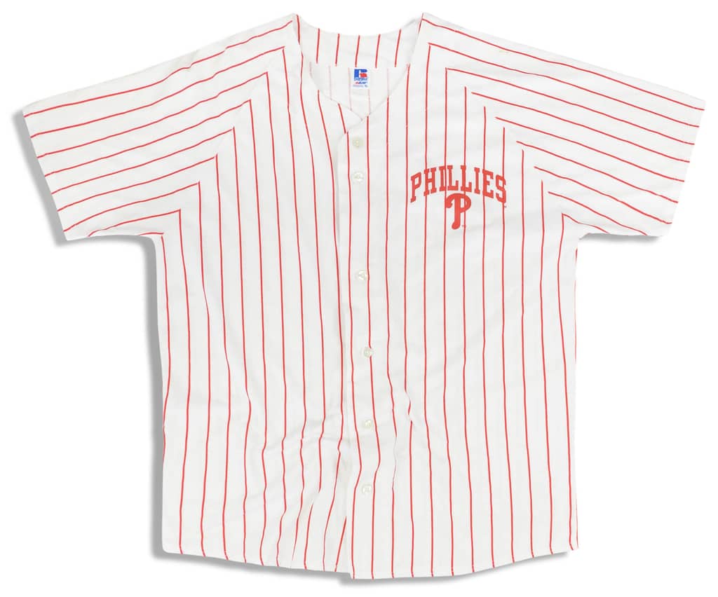 2000s Philadelphia Phillies Russell Athletic Jersey Tee (Home) XL