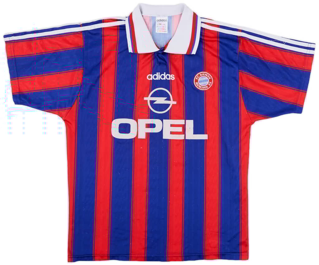 1995-97 Bayern Munich Home Shirt Klinsmann #18 - 5/10 - (M)