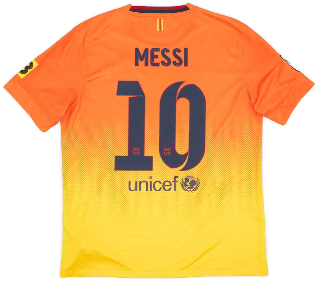 2012-13 Barcelona Away Shirt Messi #10 - 6/10 - (L)