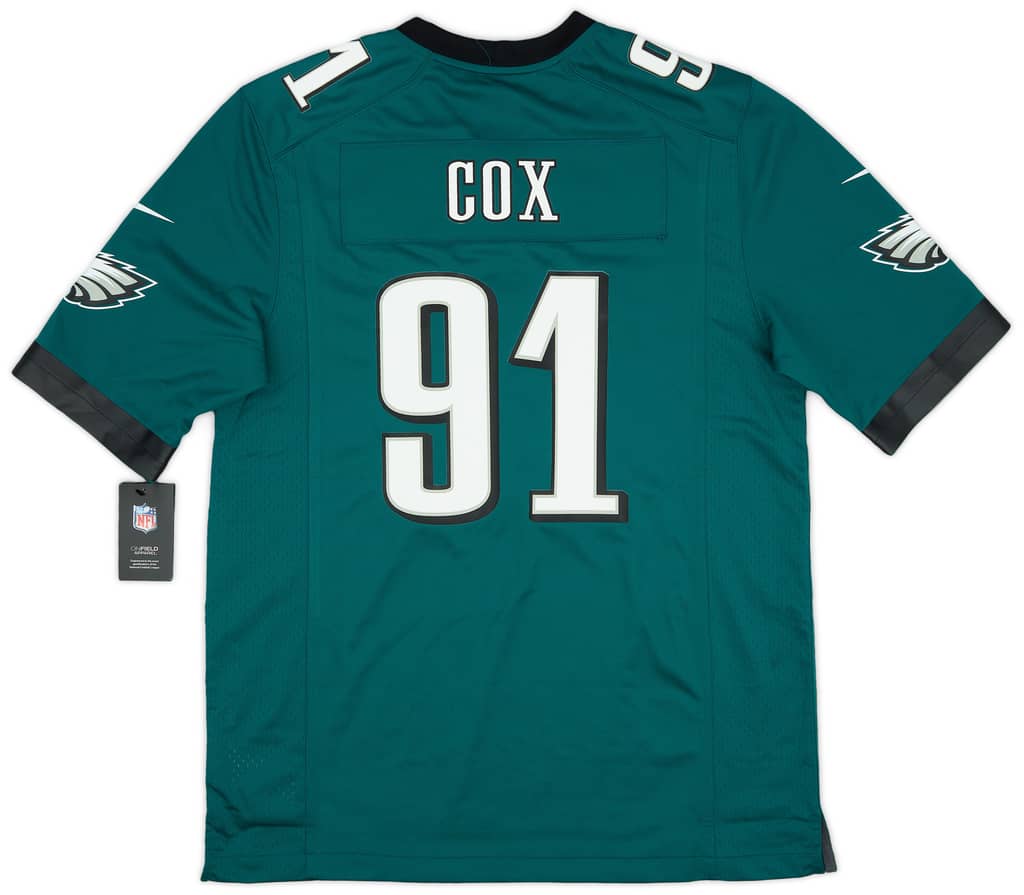2012-23 Philadelphia Eagles Cox #91 Nike Game Home Jersey (L)