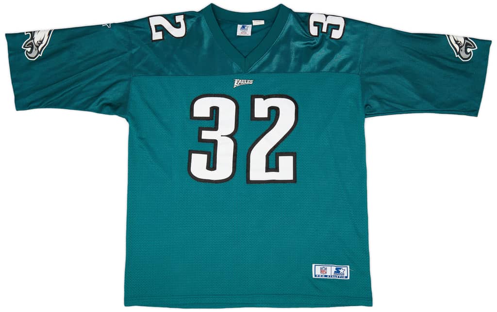 1997 Philadelphia Eagles Watters #32 Starter Premier Home Jersey (Very Good) XXL