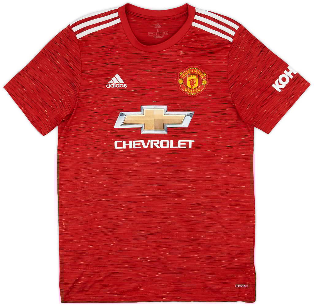 2020-21 Manchester United Home Shirt B.Fernandes #18 - 8/10 - (L)