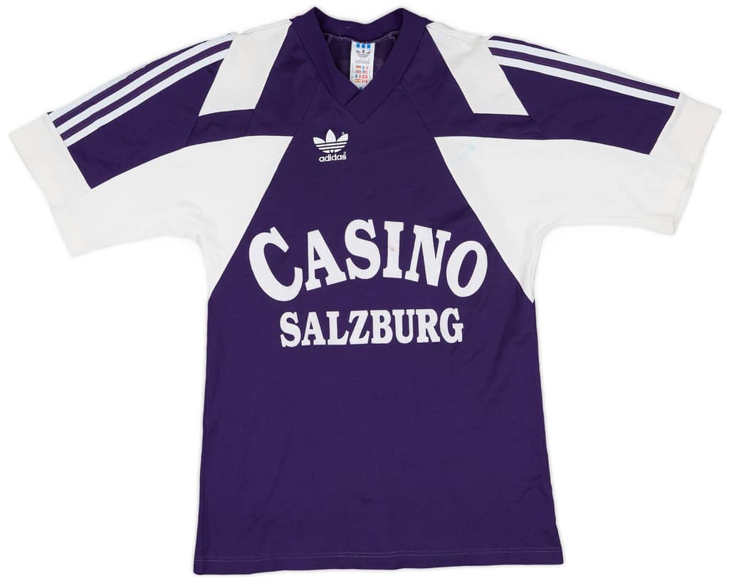 1991-92 Casino Salzburg Match Issue Away Shirt #3