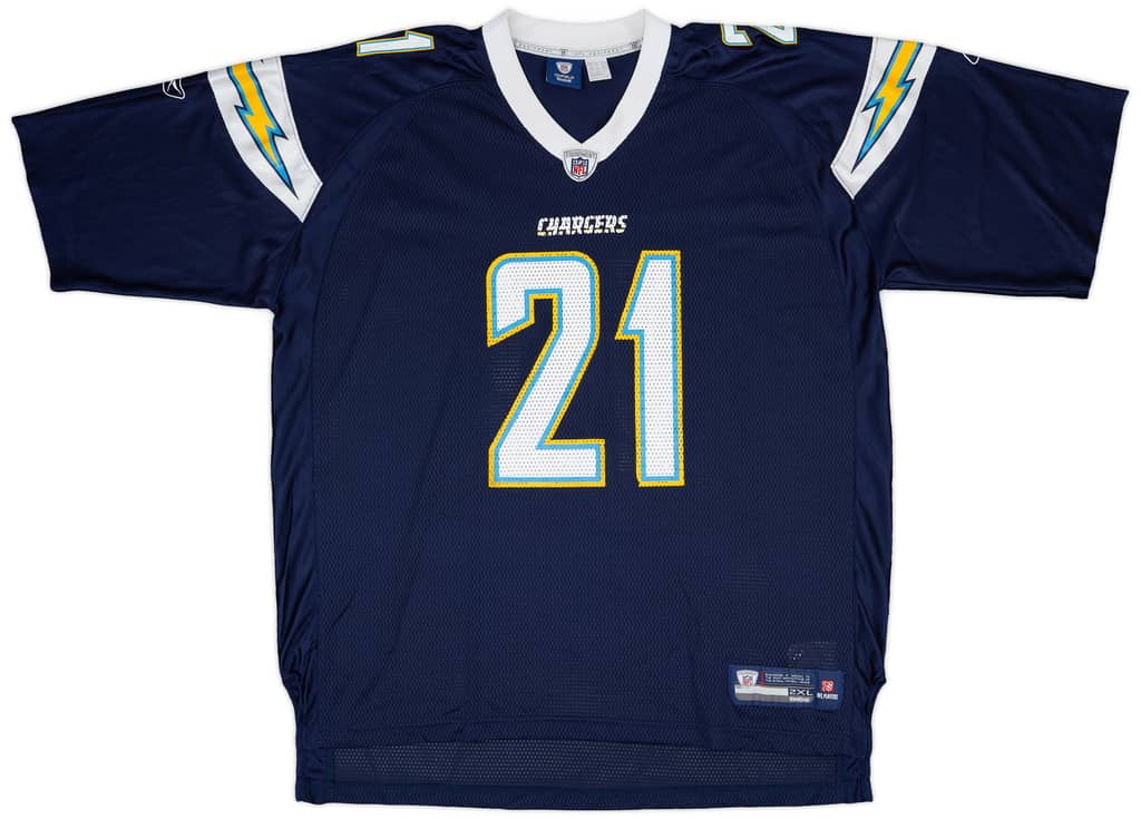 2008-09 San Diego Chargers Tomlinson #21 Reebok On Field Home Jersey - 7/10 - (XXL)