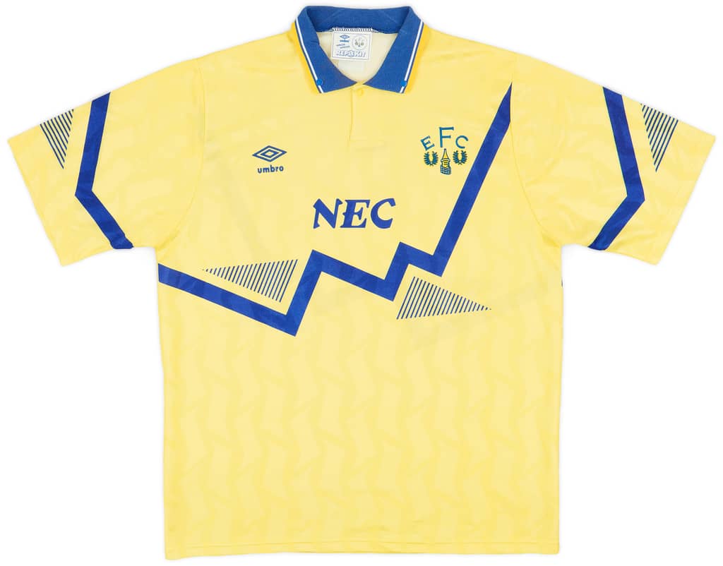 1990-92 Everton Away Shirt - 8/10 - (XL)