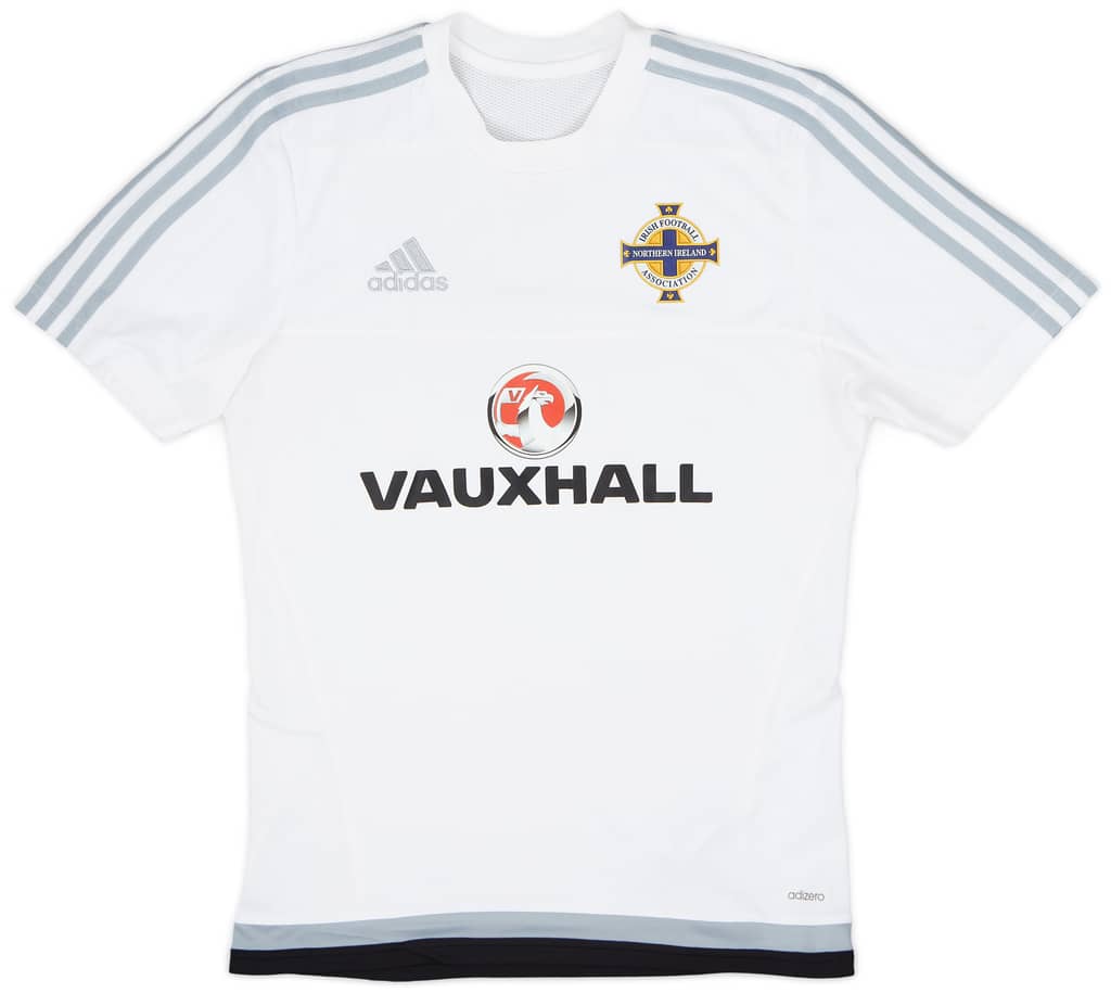 2015-16 Northern Ireland adidas Training Shirt - 7/10 - (S)
