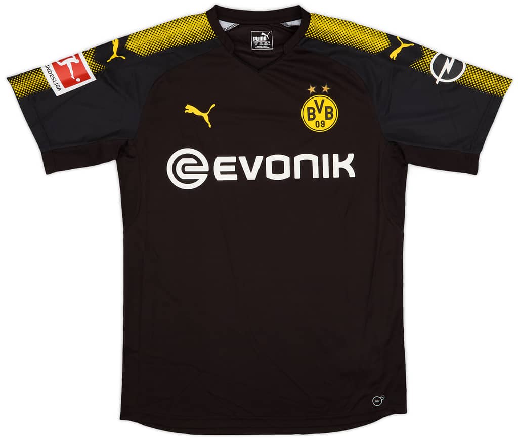 2017-18 Borussia Dortmund Authentic Away Shirt Zagadou #2 - 10/10 - (L)