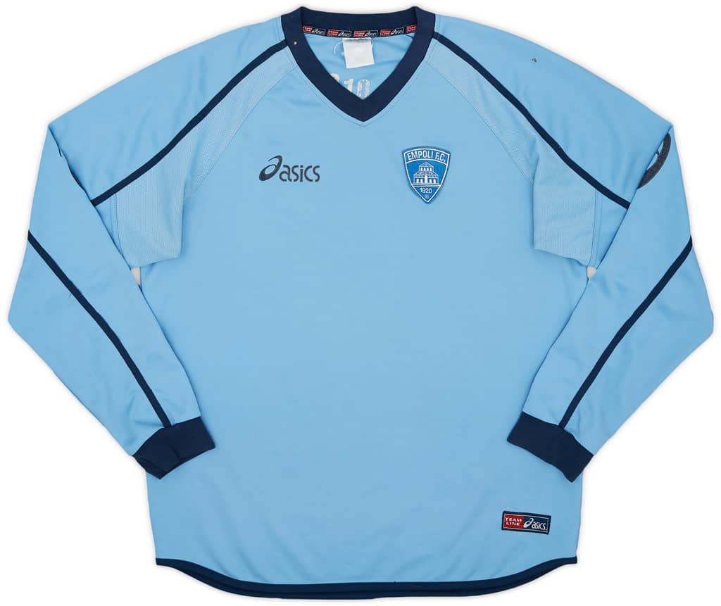 2004-05 Empoli Asics Training L/S Shirt - 7/10 - (XL)
