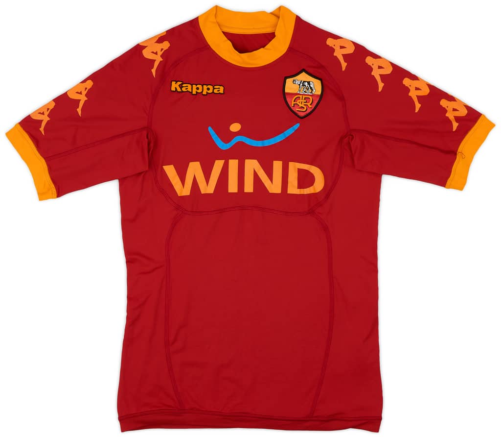 2010-11 Roma Home Shirt - 6/10 - (XS)